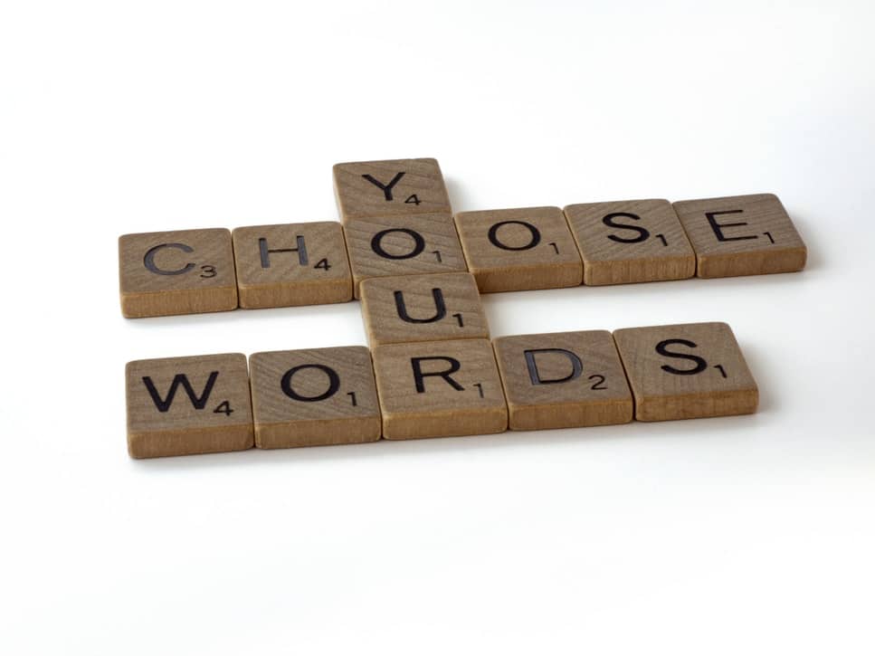 chose your words puzzle