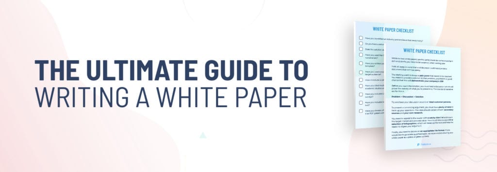 publicize write white paper