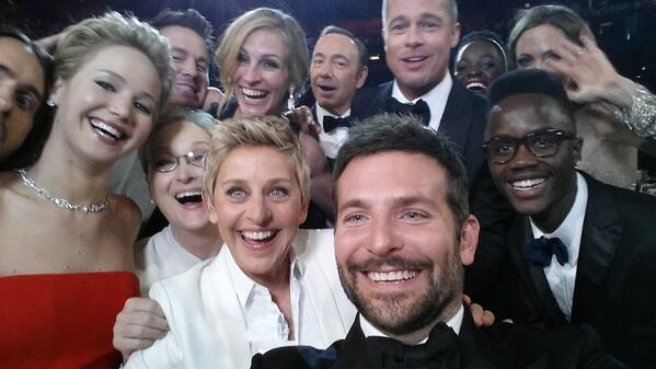Ellen DeGeneres Tweet Oscars 2014