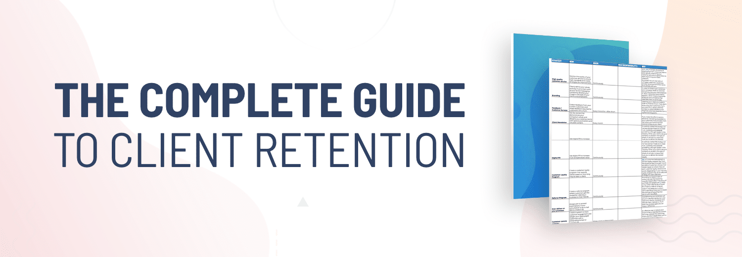 image of guide to client retention