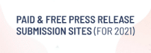 OUR PICK OF THE BEST PRESS RELEASE SUBMISSION WEBSITES FOR 2022